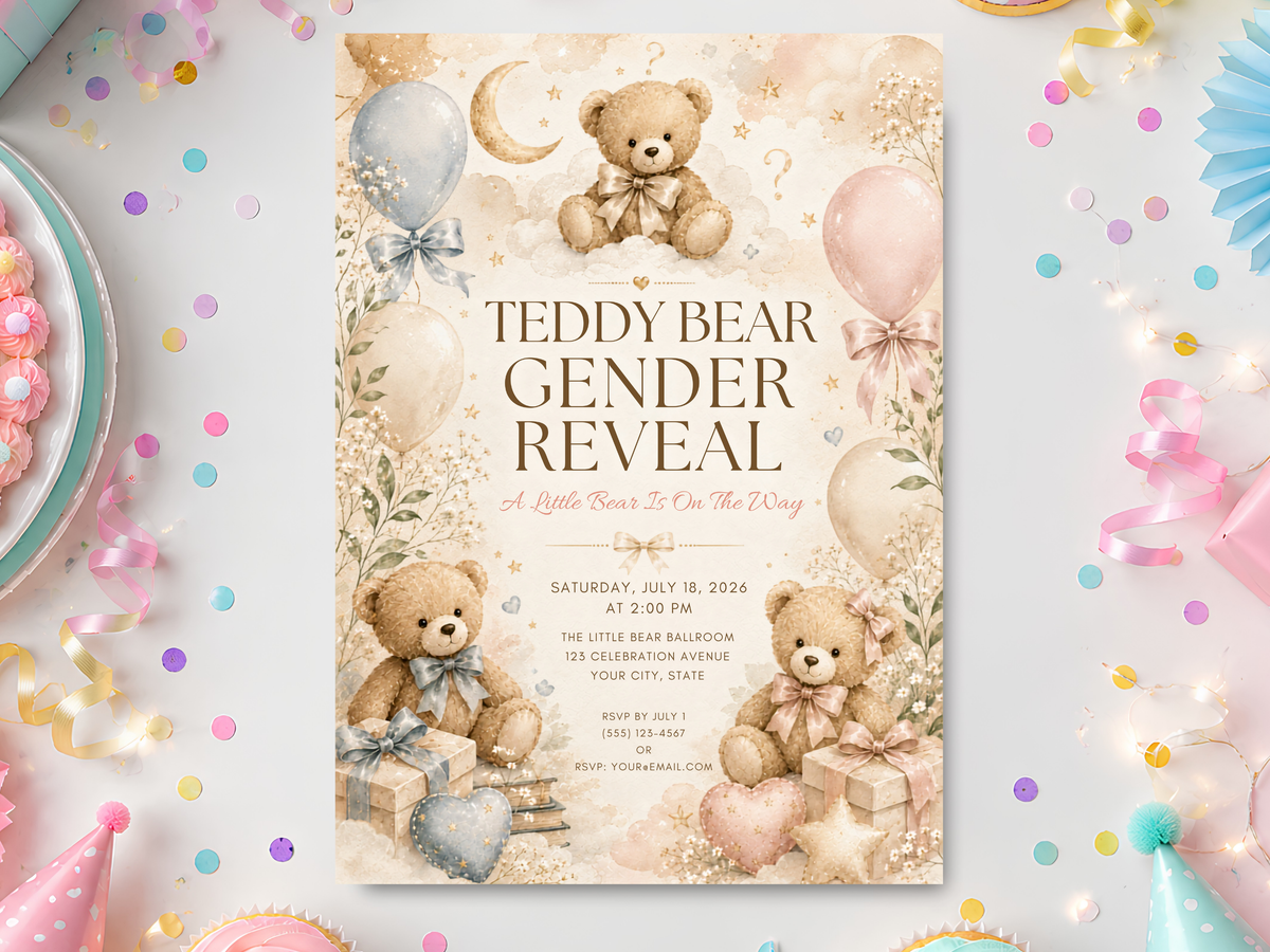 Editable Baby Shower Invitation Templates